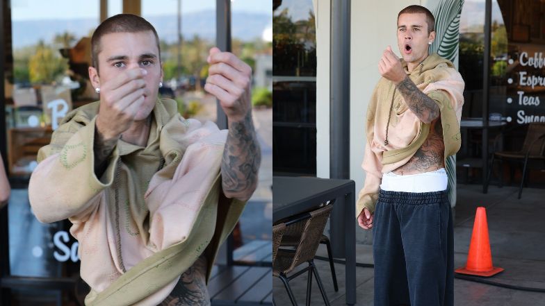 Justin Bieber awanturuje się z paparazzi