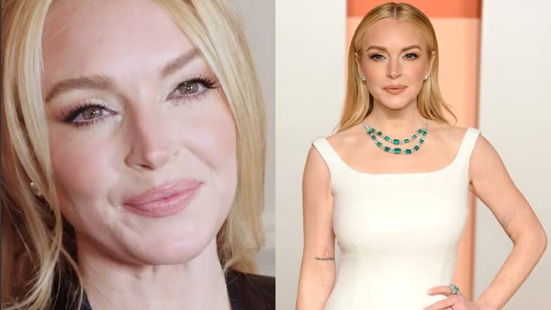 Lindsay Lohan ponownie zachwyca podrasowanym licem. Internauci nie mogą wyjść z podziwu: "Nigdy nie wyglądała tak dobrze"