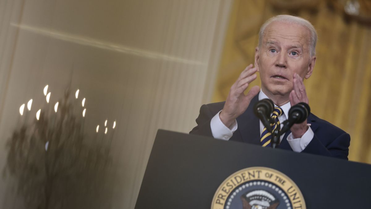 Joe Biden zapowiedział sankcje wobec Rosji w przypadku agresji na Ukrainę