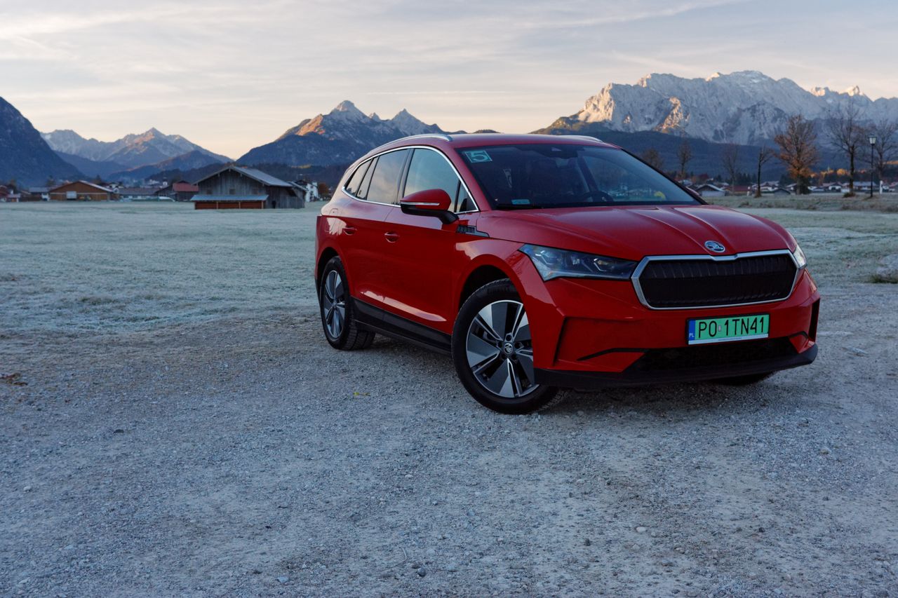 Test: Škoda Enyaq iV w górach. Pokazała, że elektryki mają sens. I problem