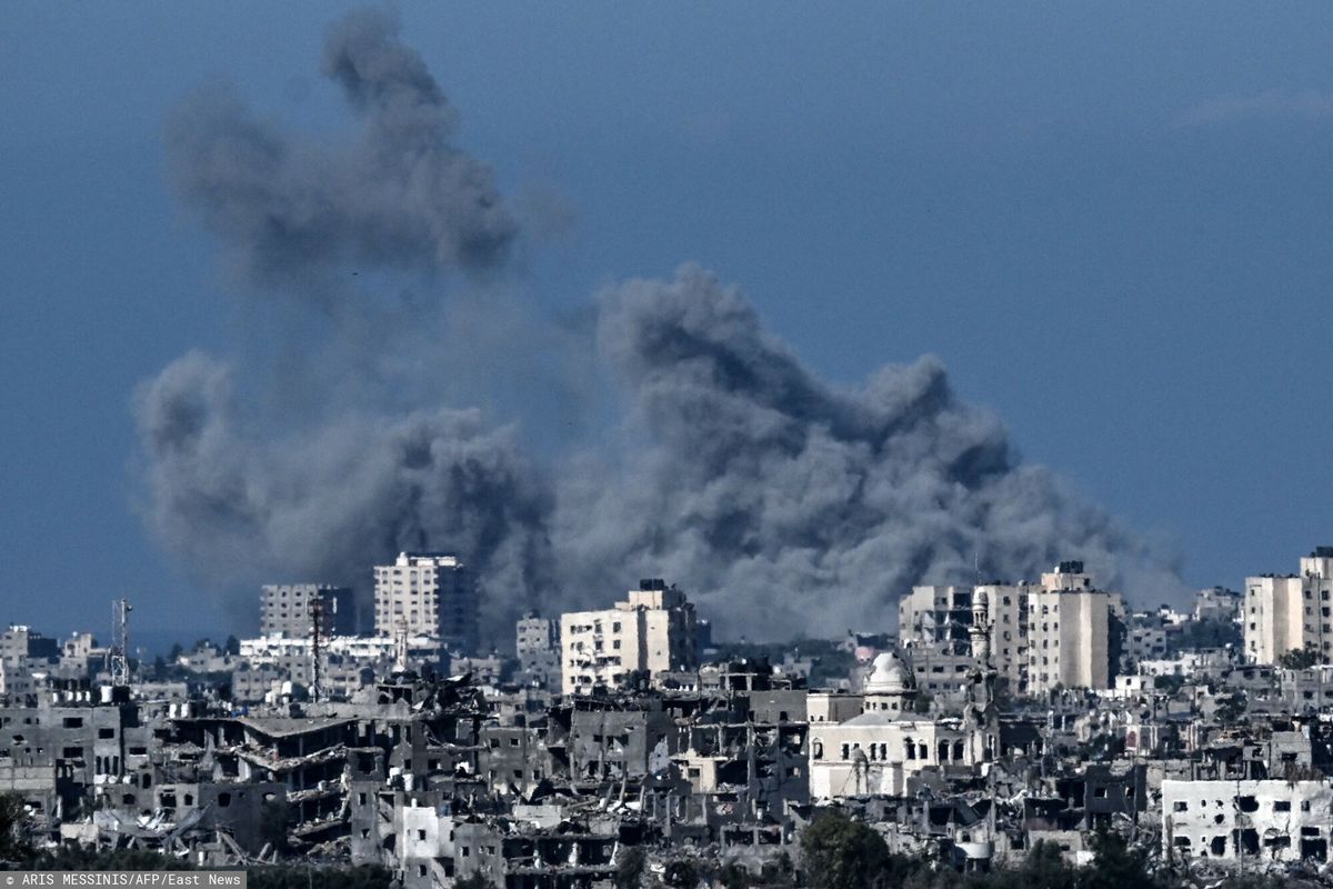 Dramatyczna sytuacja w Gazie. Izrael postawił warunek