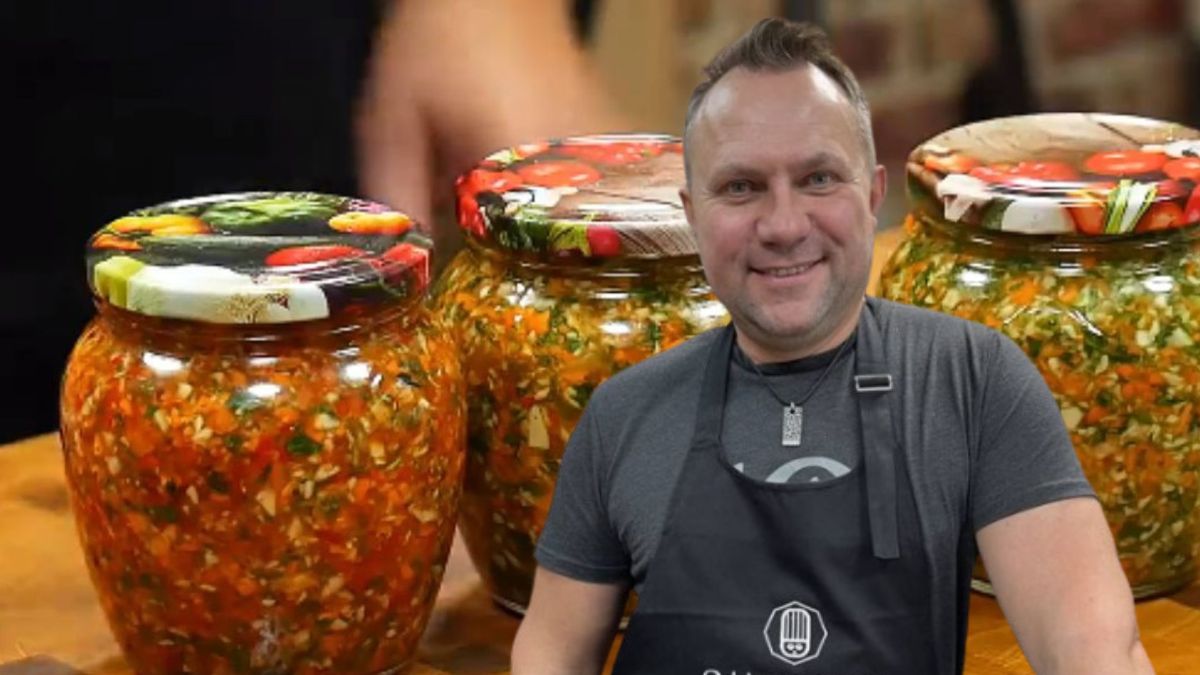 Strzelczyk pokazał, jak zrobić najlepszą przyprawę do rosołu.