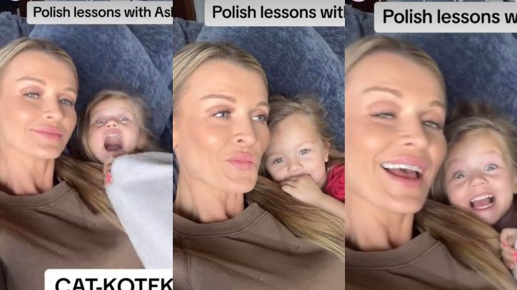 Joanna Krupa naucza 4-letnią córkę polskiego