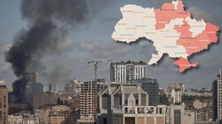 Rosyjskie drony nad Ukrainą. W kraju znów wyją syreny