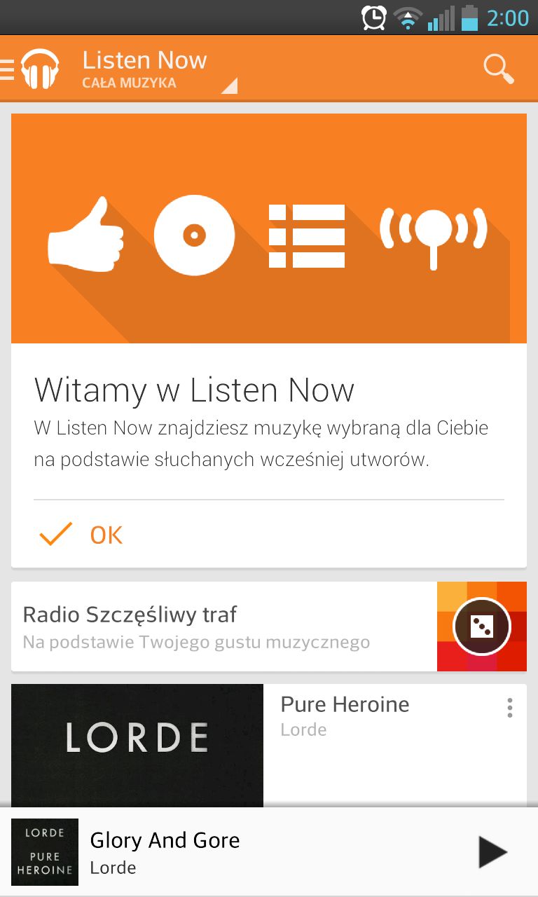 Muzyka Google Play już dostępna w Polsce! Warto się skusić? 7