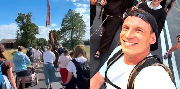Tomasz Wolny znów ruszył na PIELGRZYMKĘ i prosi fanów o wysyłanie intencji. Podrzucicie swoje?