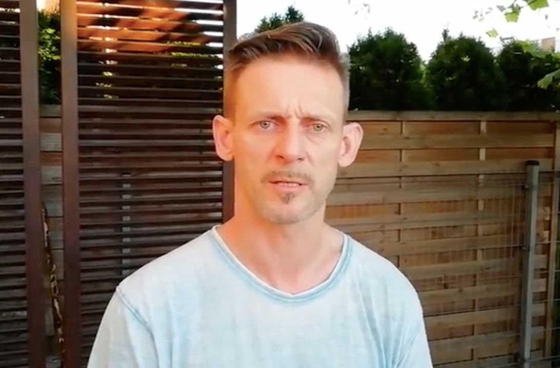 Michał Wójcik popłakał się na wizji