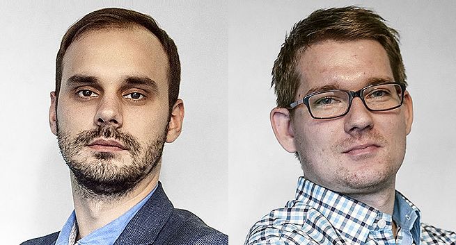 Maciej Parol i Tomasz Liwacz w On Board Think Kong