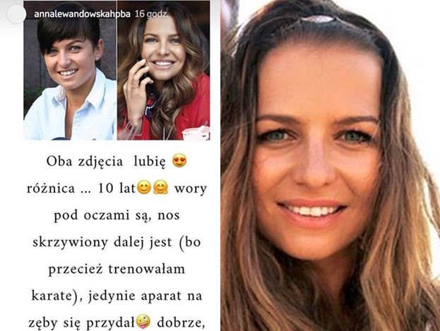 Anna Lewandowska wypiera się "poprawiania urody" i porównuje stare zdjęcia: "Mam dobrego fryzjera"