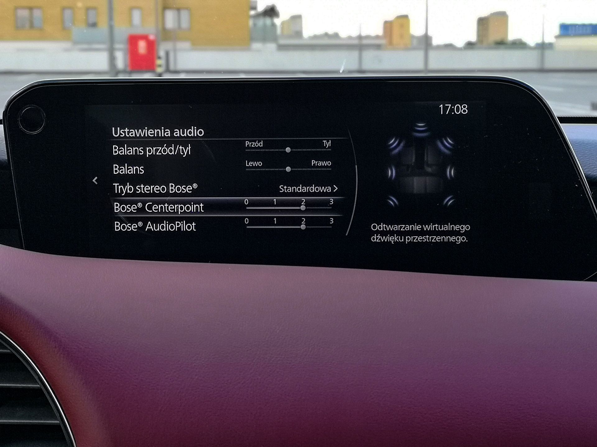 Mazda 3 Sky-X: Kamery 360 stopni, Android Auto i audio Bose Premium 19