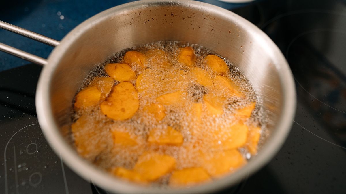 Woda po gotowanych batatach 