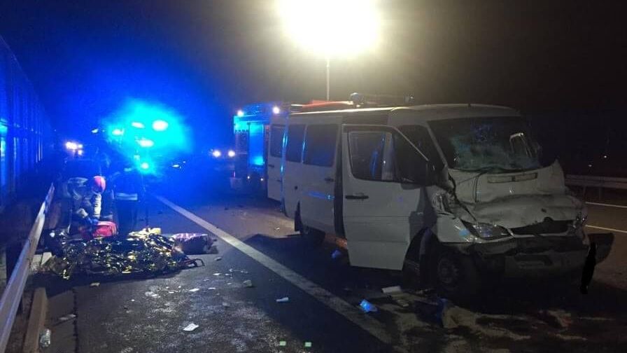 Zderzenie dwóch busów na obwodnicy Lublina S12/17