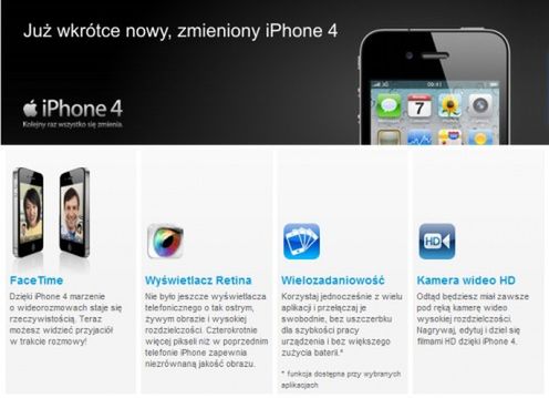 iPhone 4 także w Erze 1