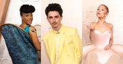 Modowe KOSZMARKI na Oscarach 2025: mroczna Cynthia Erivo, Timtohee Chalamet cały na żółto, Ariana Grande w abażurze...