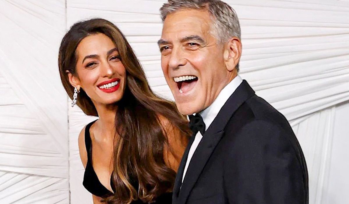 George Clooney z żoną Amal