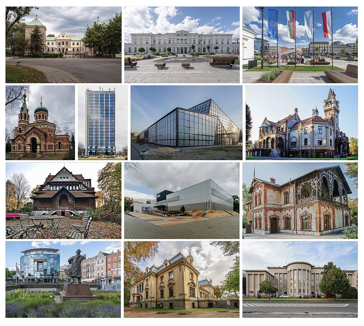 Sosnowiec kolaż