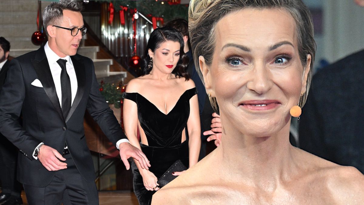 Maciej Kurzajewski i Katarzyna Cichopek oraz Paulina Smaszcz