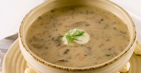 Zupa z boczniaków – aromatyczne wegańskie "flaczki"