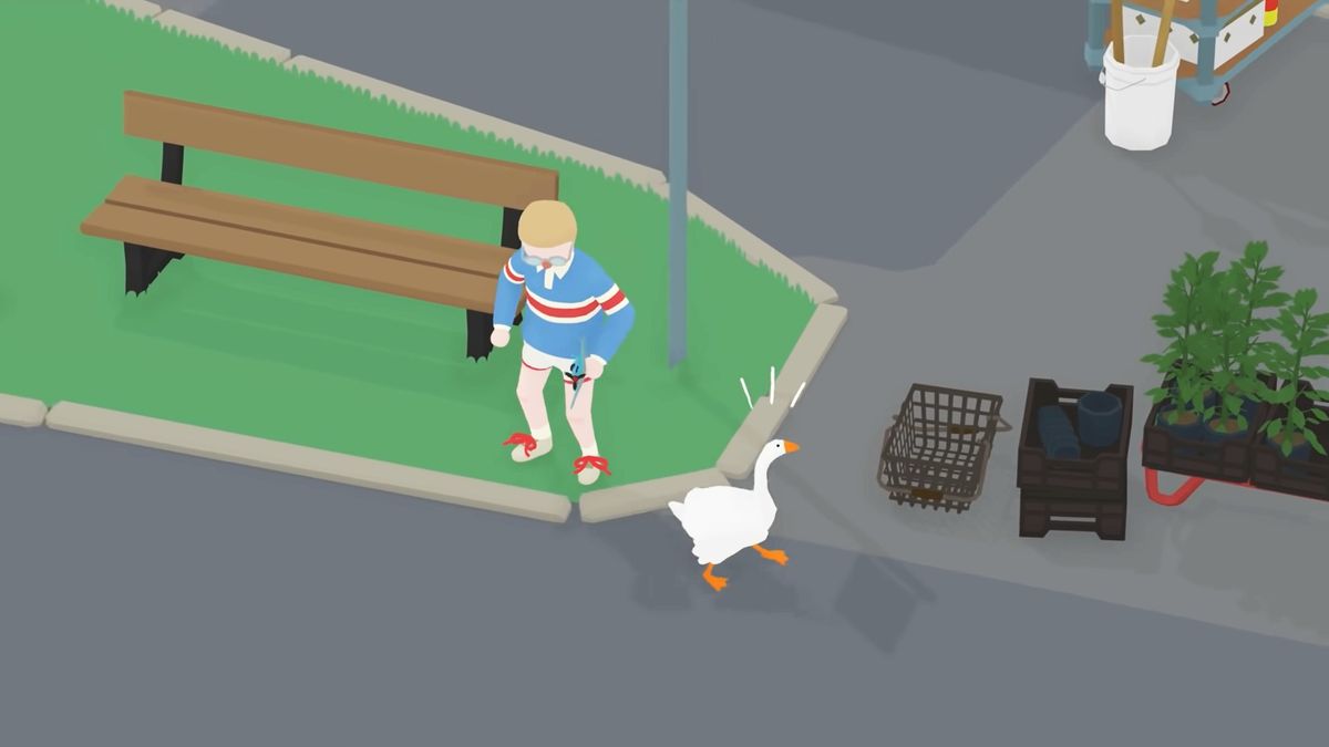 Prezent na dzień dziecka Untitled Goose Game 