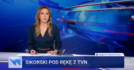 "Wiadomości" znowu uderzyły w TVN. Zwietrzyły globalny spisek