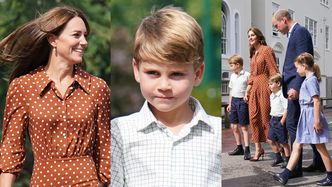 Kate Middleton i książę William odprawili dzieci do nowej, KOSZTOWNEJ szkoły. Louis znów zrobił show... (ZDJĘCIA)