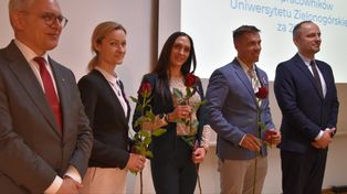 Święto Uniwersytetu Zielonogórskiego. Pracownicy uczelni otrzymali medale od Prezydenta RP i Komisji Edukacji Narodowej oraz nagrody rektora