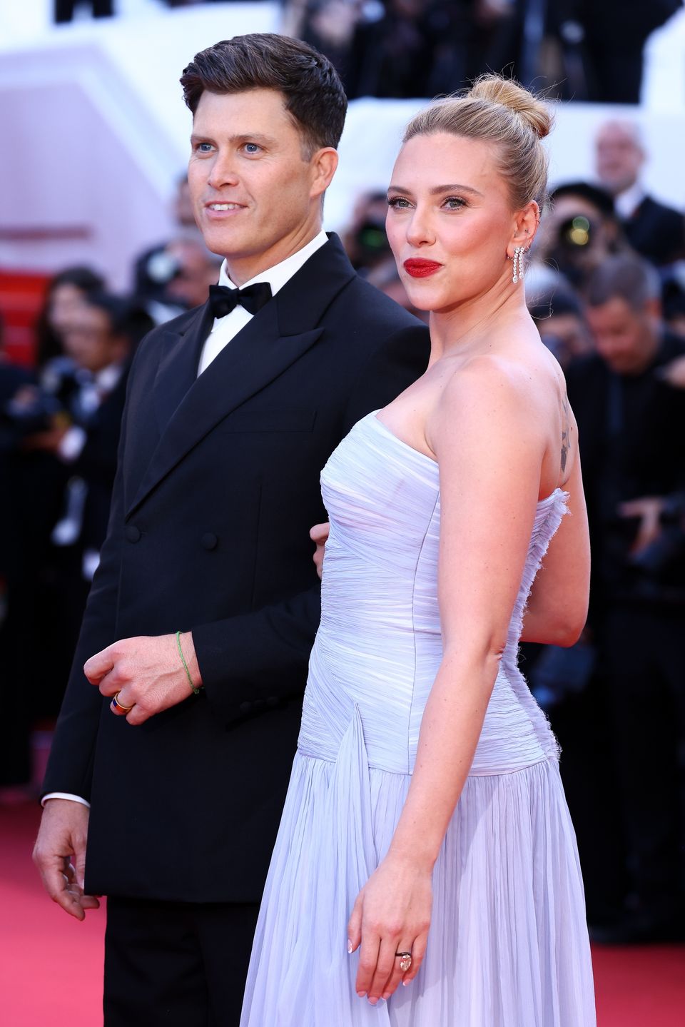 Scarlett Johanson z mężem 