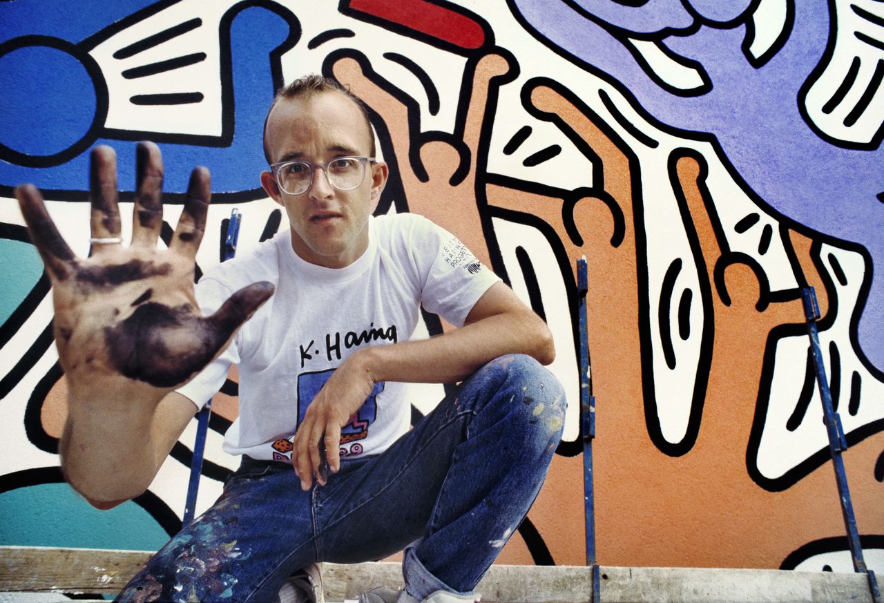 Nigdy nie użył przy nich słowa AIDS. Byli przy nim do końca