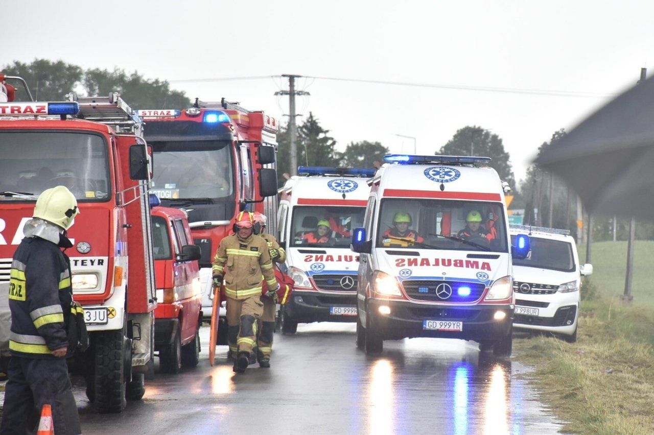Duże ćwiczenia służb na DK55 Malbork - Sztum. Będą utrudnienia