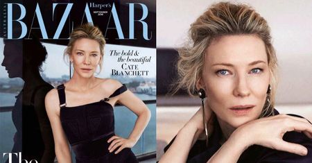 49-letnia Cate Blanchett flirtuje z obiektywem w nowej sesji