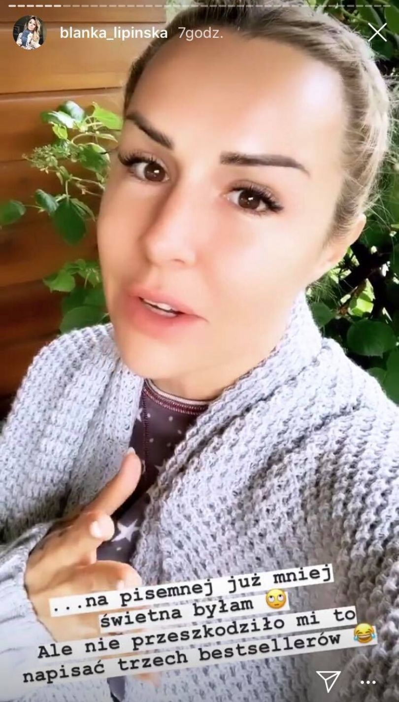 Blanka Lipińska wspiera tegorocznych maturzystów