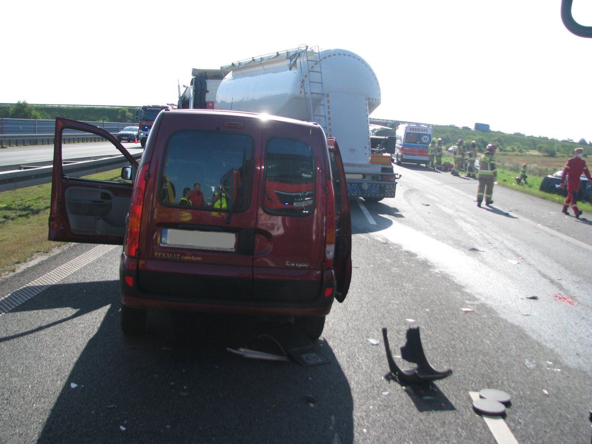 Koszmarny karambol na autostradzie A4 