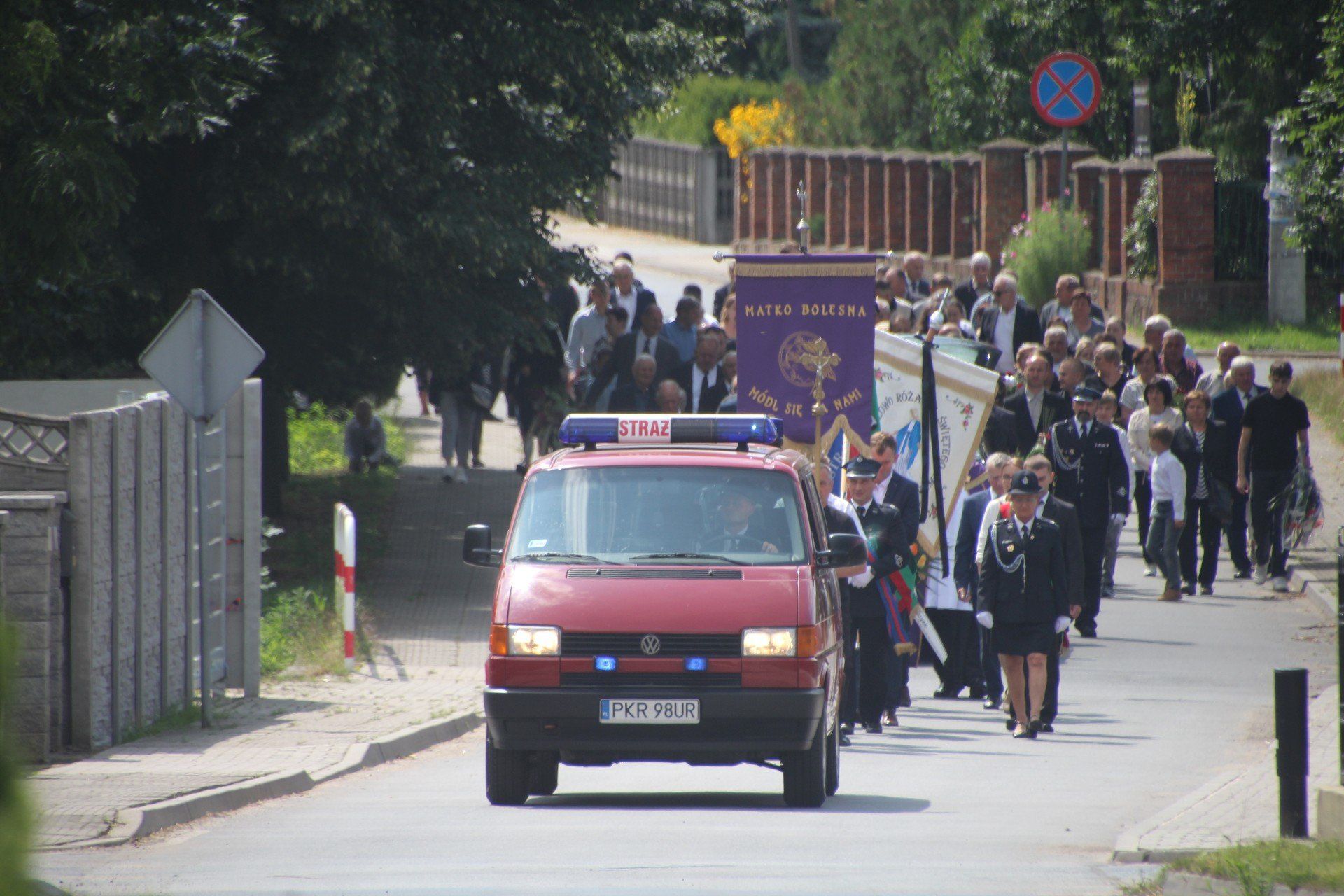 Ostatnie pożegnanie śp. inż. Mariana Nabzdyka odbyło się w Lutogniewie, w sobotę 2 sierpnia