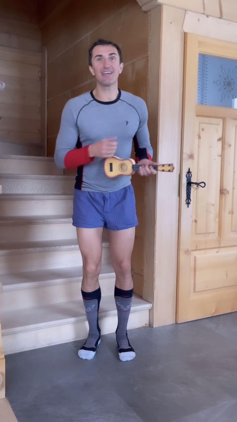 Paulina Krupińska pokazała zdjęcia Sebastiana Karpiela-Bułecki z prywatnego archiwum