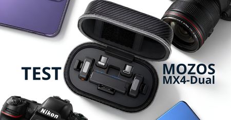 Dobry dźwięk na start. Test bezprzewodowego zestawu mikrofonów Mozos MX4 Dual