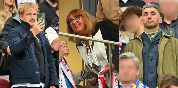 Znani kibicują polskiej reprezentacji na Narodowym: Rafał Maserak, Paweł Domagała, rodzina Lewandowskiego... (ZDJĘCIA)