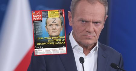 Tusk z "Z" na czole. Lider PO pozywa gazetę za okładkę