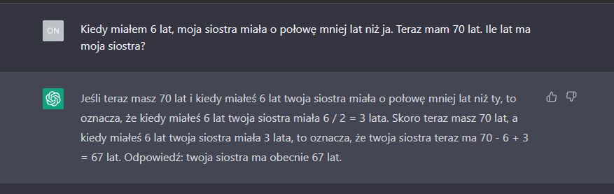 ChatGPT i odpowiedzi na zagadki