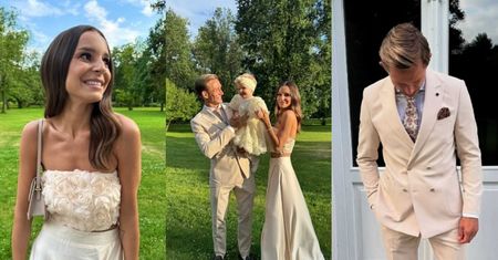 Paulina i Jakub Rzeźniczakowie chwalą się weselnymi stylówkami. Internautka: "Myślałam w pierwszej chwili, że to WY wzięliście drugi ślub"