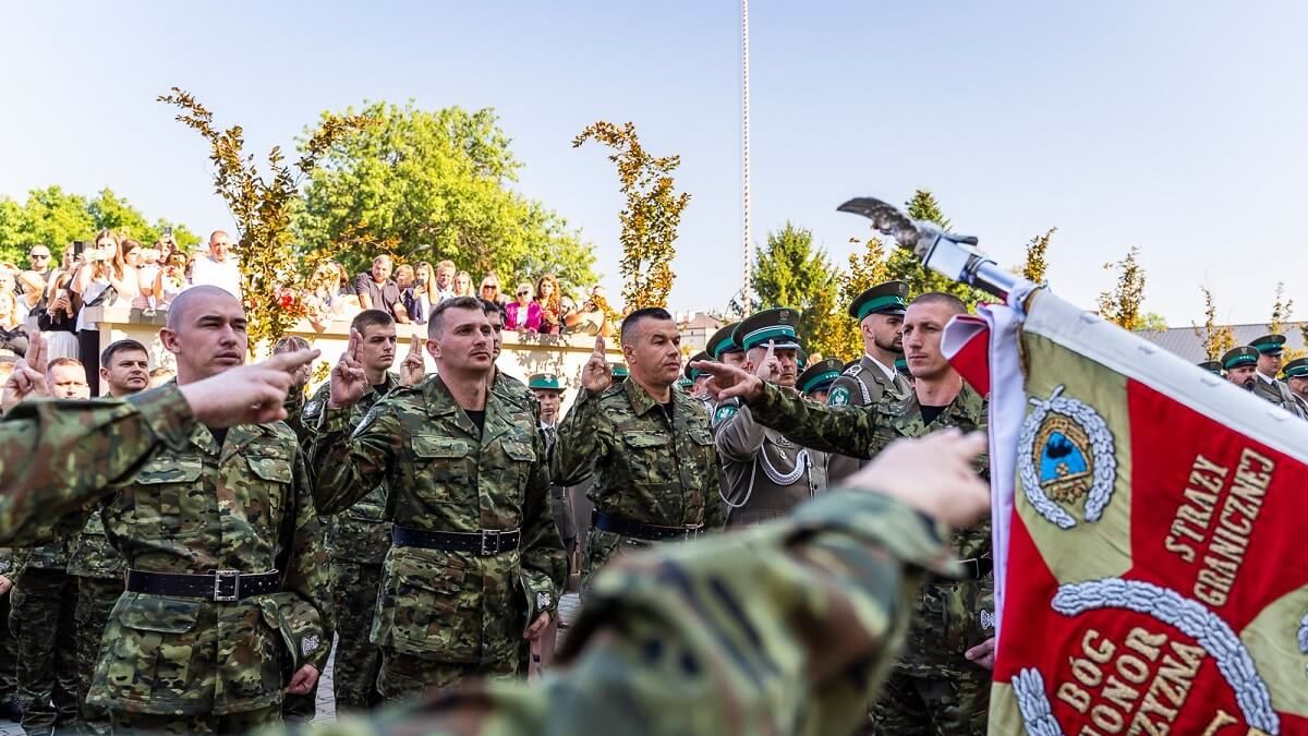 Straż Graniczna przysięga nowych funkcjonariuszy