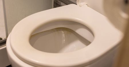 Nałóż na zacieki. Po chwili muszla będzie jak nowa