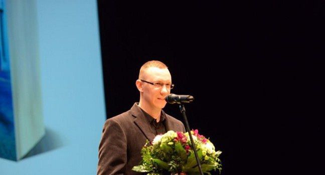 Piotr P. Reszka z Nagrodą im. Ryszarda Kapuścińskiego