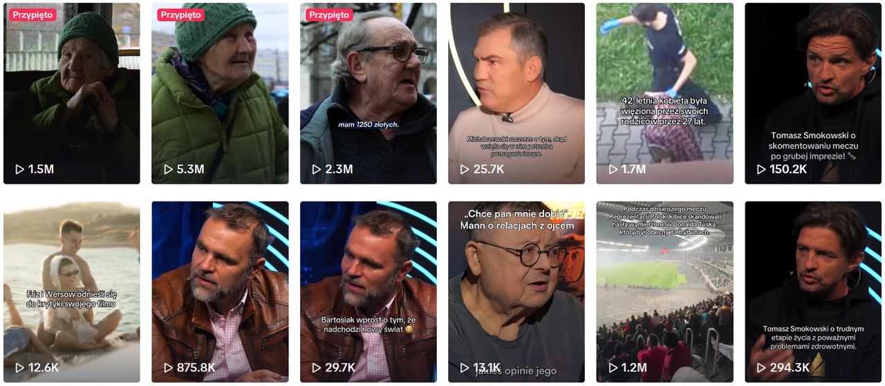 Media informacyjne zdominowały TikToka. Polsat przed Netflixem