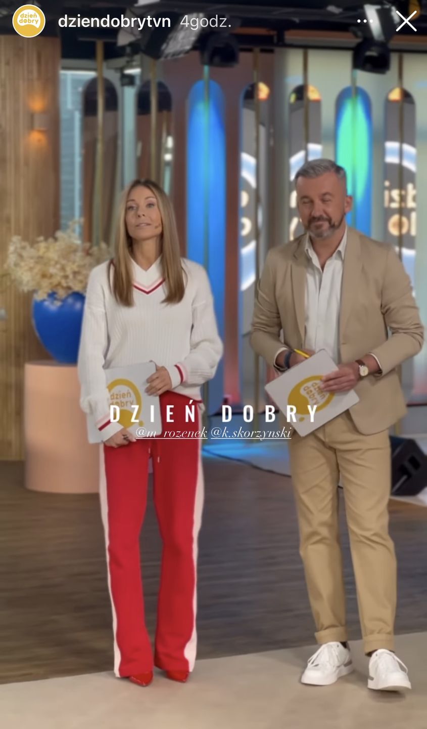 Małgorzata Rozenek i Krzysztof Skórzyński