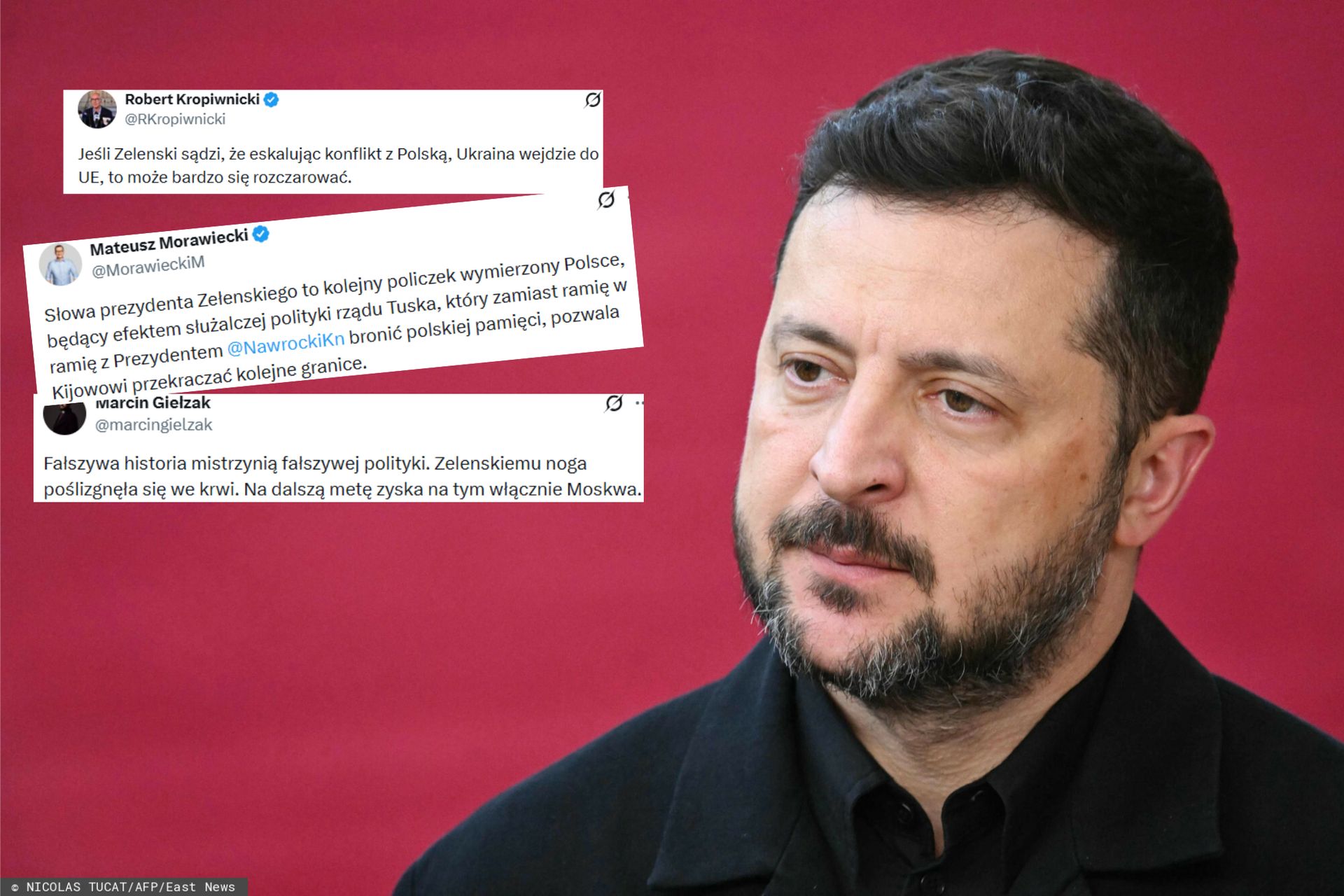 Zełenski w ogniu
