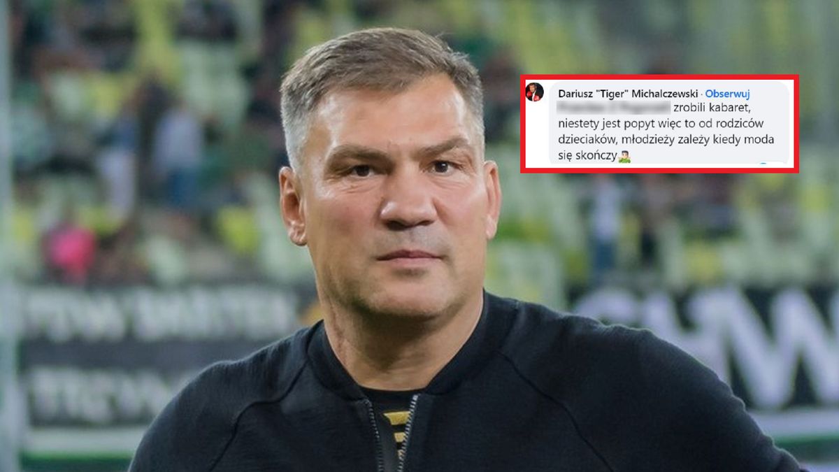 Na zdjęciu Dariusz Michalczewski