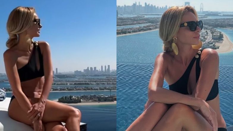 Izabela Janachowska prezentuje figurę na zdjęciach w bikini