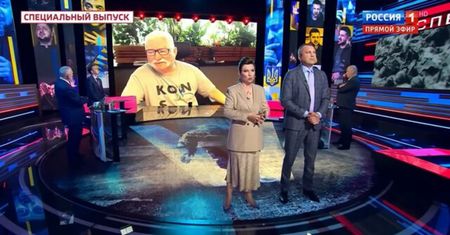 "5 mln dolarów za głowę Wałęsy". Oburzające słowa rosyjskiej propagandy