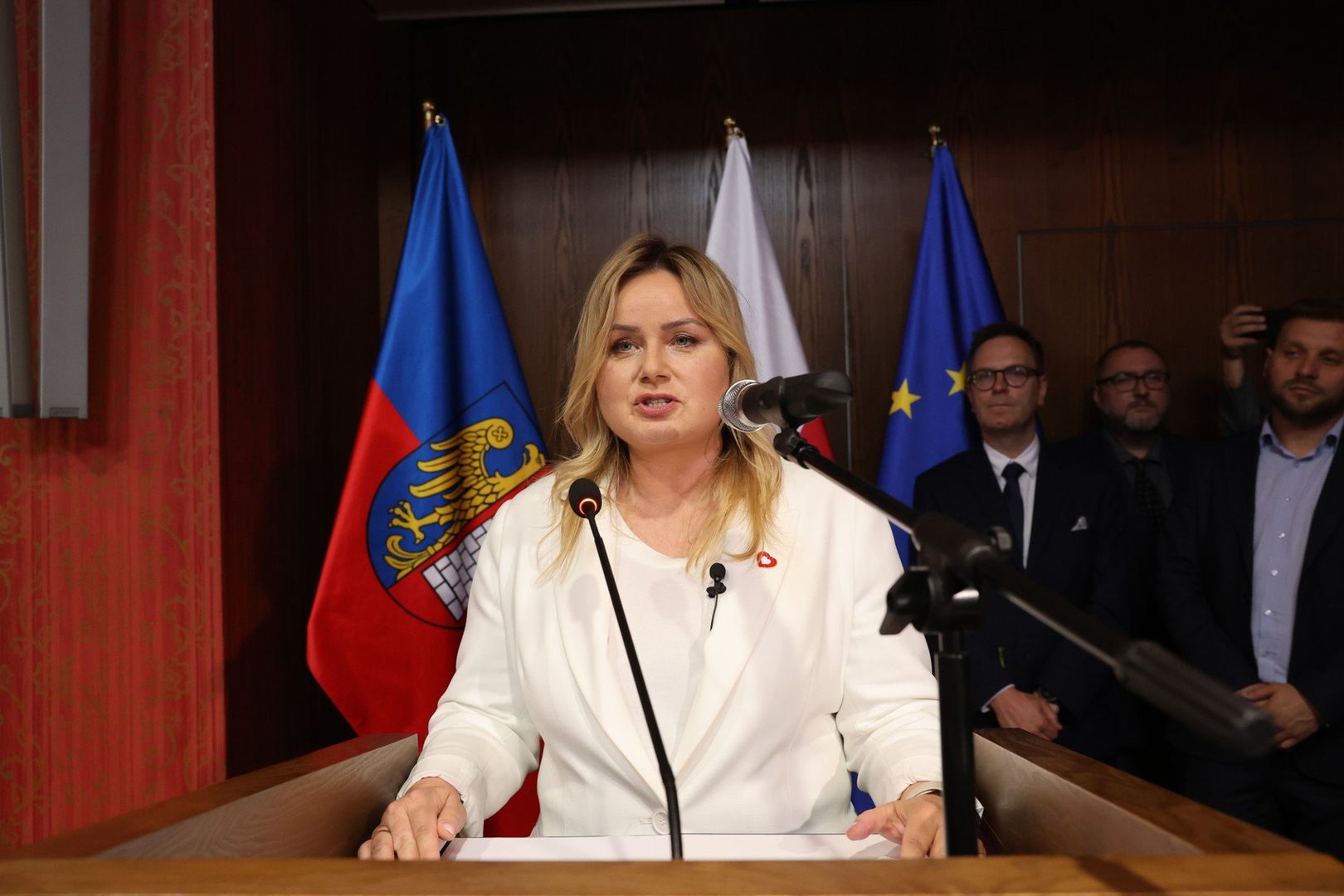 Budowa szpitala uniwersyteckiego w Gliwicach to dla miasta ogromna szansa - przekonuje prezydentka Katarzyna Kuczyńska - Budka.