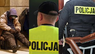 Policjanci wywieźli bezdomnego do lasu. Mężczyzna zmarł z wyziębienia!